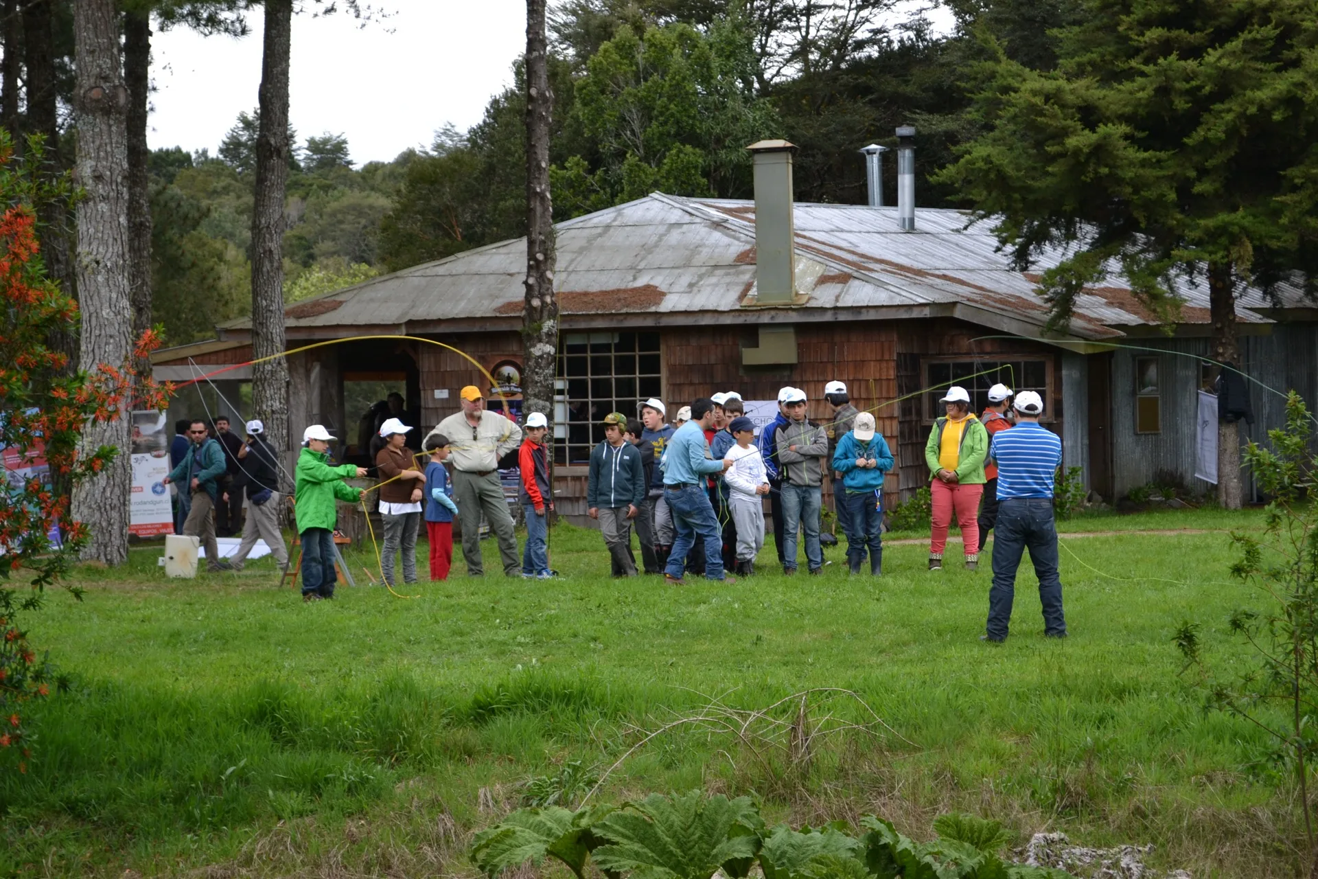 Actividades outdoor para team building en el fundo